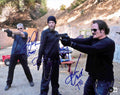 SOA Ron Perlman Kim Coates Ryan Hurst Signed 11x14 Photograph BECKETT0