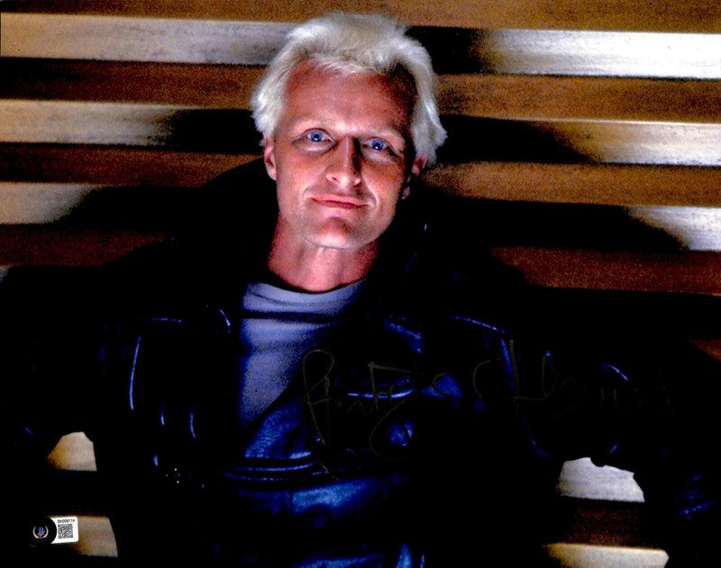 Blade Runner Rutger Hauer  Signed 11x14 Photo BECKETT (Grad Collection)0