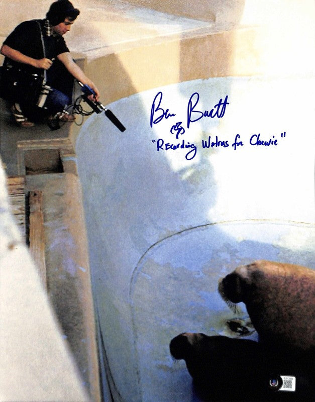 Ben Burtt Star Wars Sound Designer Chewbacca Voice Signed 11x14 Photo BECKETT0