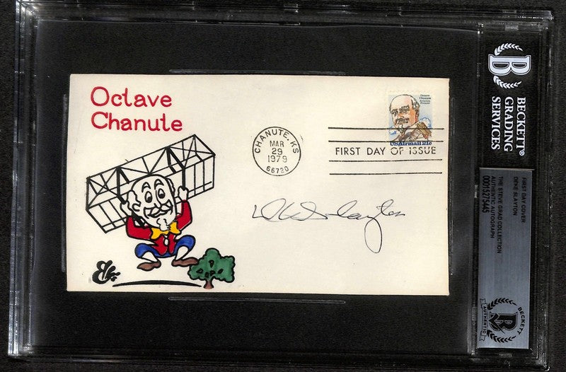 Deke Slayton Signed NASA Mercury 7 Astronaut First Day Cover BECKETT0