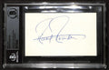 Richard Roundtree "SHAFT" Signed 3x5 Index Card Beckett Encapsulated 0