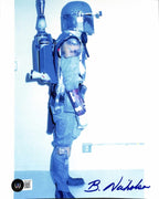 Boba Fett Modeler Bruce Nicholson Star Wars ESB Signed 8x10 Photo BAS0