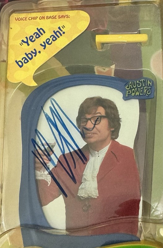 Mike Myers "Austin Powers" Signed Vintage McFarlane 6" Action Figure BECKETT BAS1