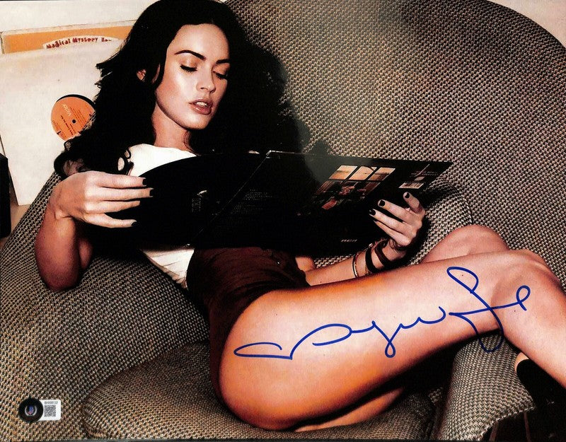 Megan Fox Signed Transformers 11X14 Photograph BAS0