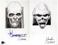 Joe Johnston Emperor Concept Art Signed 11x14 Photo Auto 10 BECKETT0