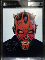 Darth Maul Ray Park Star Wars Phantom Menance Vintage Signed 8x10 Photo BAS0