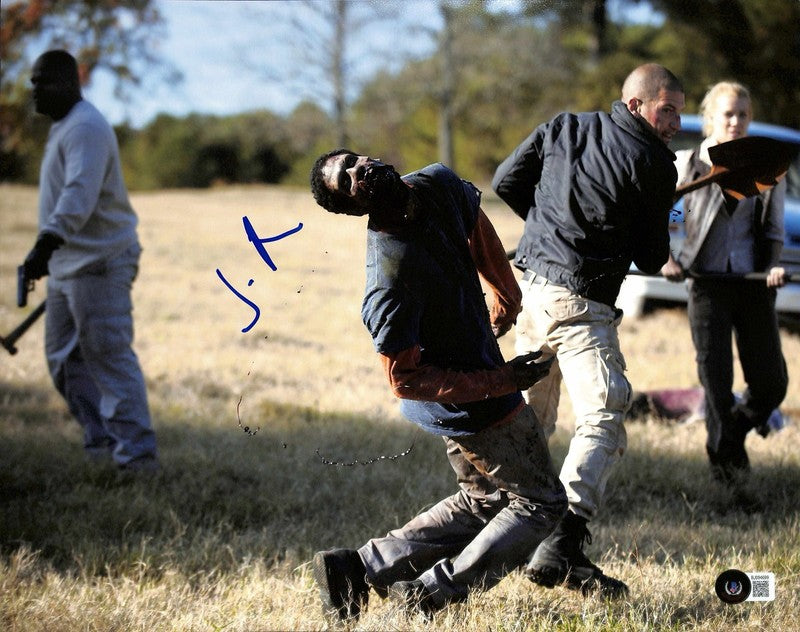 Jon Bernthal "Shane Walsh" The Walking Dead Signed 11x14 Photograph Beckett0