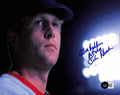 Chris Rehbaum Pitcher "John Rhoades"The Natural Signed 8x10 Photo Beckett0