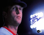 Chris Rehbaum Pitcher "John Rhoades"The Natural Signed 8x10 Photo Beckett0