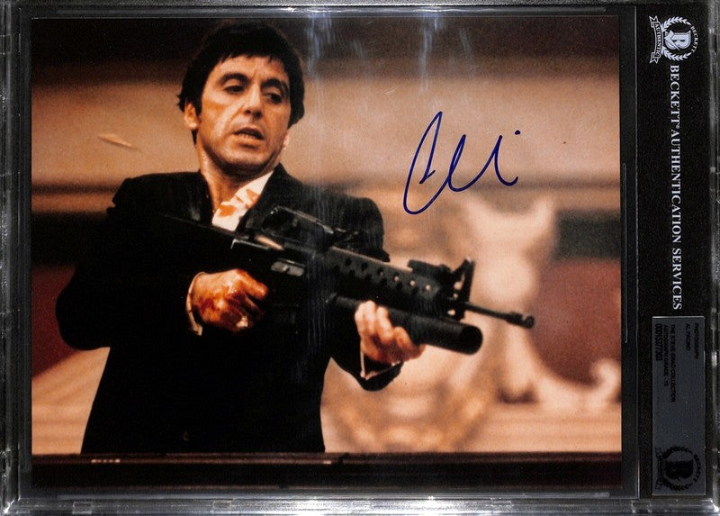 Al Pacino “Tony Montana” Scarface Signed AUTO 8x10 Photo Auto Grade 10 Beckett 0