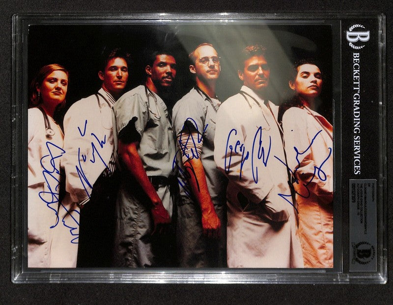 ER TV Series Cast x5 Signed 8x10 Photo Beckett Auto Grade 10 (Grad Collection)0