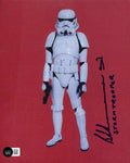 Barry Summerford Stormtrooper Star Wars ANH Signed 8x10 Photo BECKETT 0