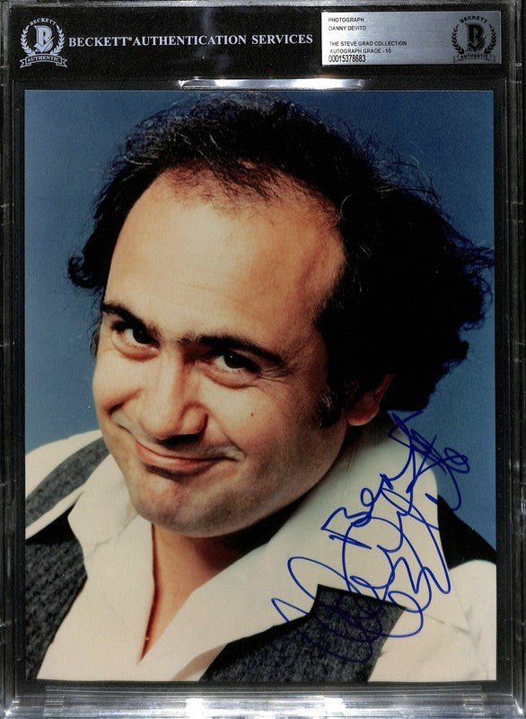 Danny DeVito "Louie De Palma” Taxi Signed AUTO 8x10 Photo Auto Grade 10 Beckett 0