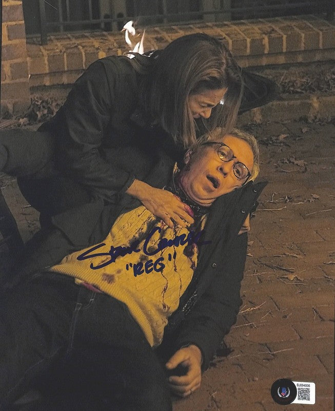 Steve Coulter TWD "Reg Monroe" Signed 8x10 Photograph BECKETT (Grad Collection)0