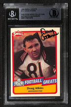 Doug Atkins Chicago Bears 1989 Swell Greats #111 Signed Card BECKETT0