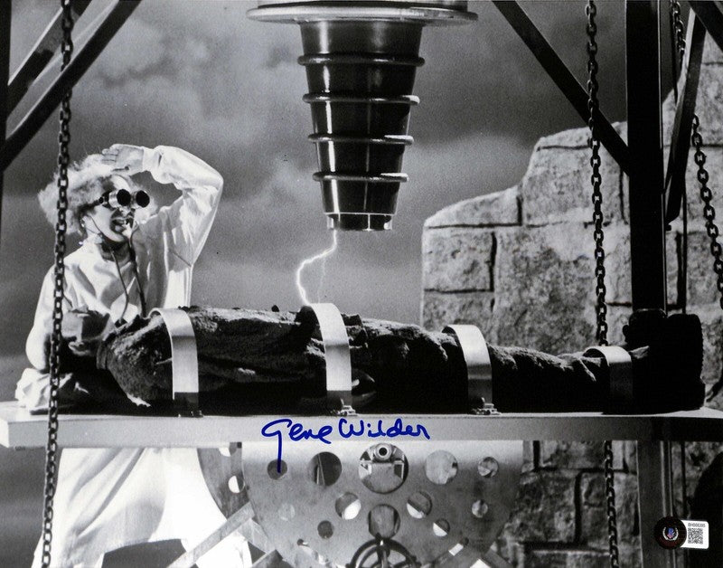 Gene Wilder Young Frankenstein Signed 11x14 Photograph BECKETT0