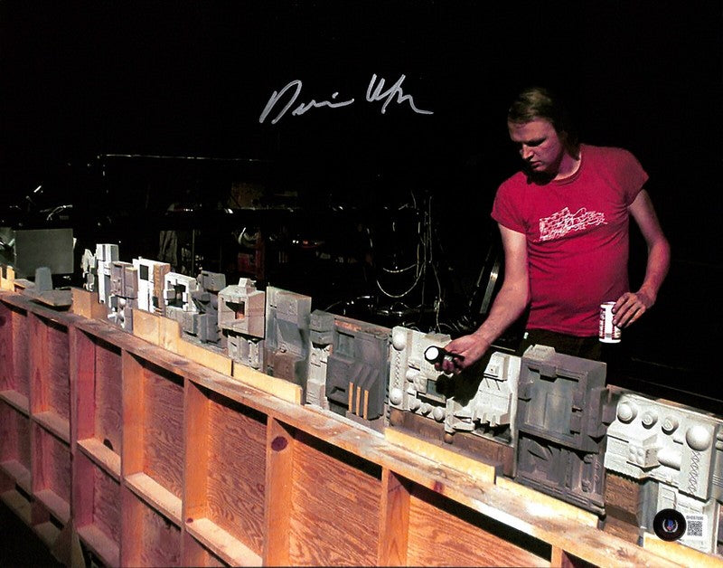 Star Wars & Indiana Jones ILM Dennis Muren Signed 11x14 BAS (Grad Collection)0