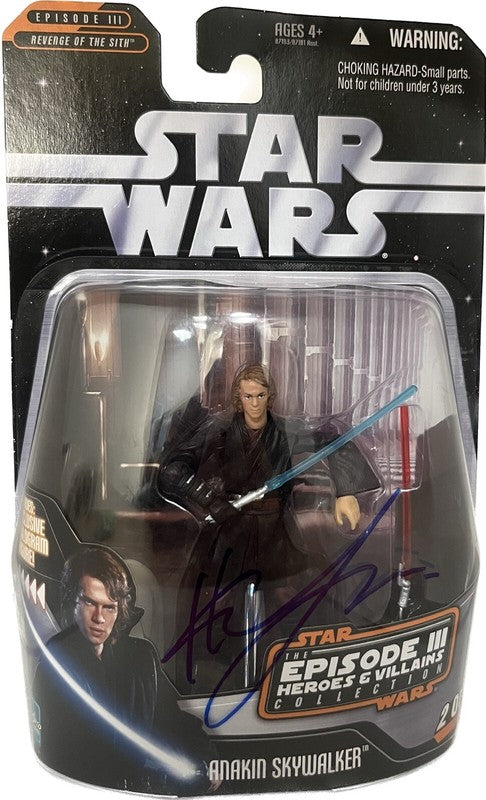 Hayden Christensen Anakin Skywalker Signed Star Wars 2004 Saga Collection BAS0