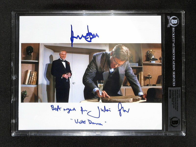 Harrison Ford & Julian Glover Indiana Jones Signed 8x10 Photo Auto 10 BAS 0
