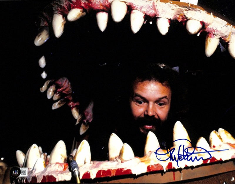 Lorne Peterson Star Wars ESB Space Slug Signed 11x14 Photograph BECKETT0