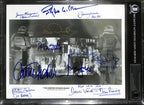 Star Wars ESB Bespin Freezing Chamber Multi Signed x11 Photo BAS 0