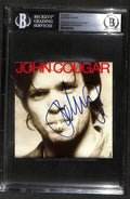 John Cougar Mellencamp Signed CD Jacket BECKETT Grad Collection0