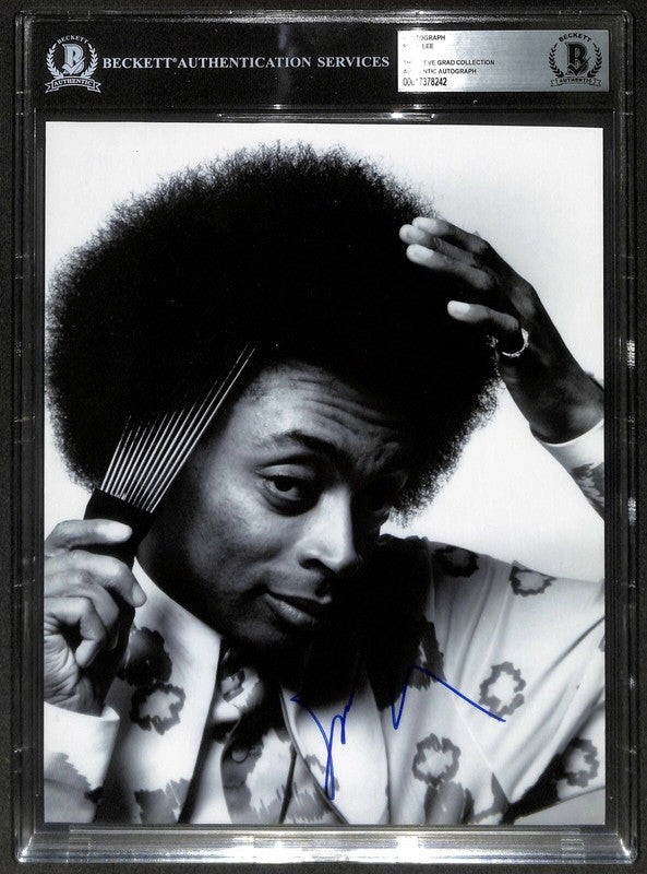 Spike Lee Signed Crooklyn "Snuffy" 8x10 Photograh Beckett Encapsulated0