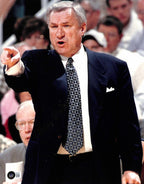 Dean Smith North Carolina Coach Legend Signed 11x14 Photograph BECKETT BAS 0