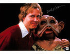 Dave Carson Star Wars ROTJ Nien Nunb Signed 11x14 Photograph BECKETT0
