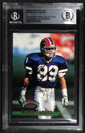 Steve Tasker Buffalo Bills 1993 Stadium Club #363 Signed Card BECKETT 0