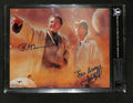  Mark Hamill and Phil Brown Star Wars Signed 8x10 Photo BAS (Grad Collection)0