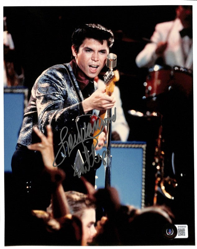 Lou Diamond Phillips "Ritchie Valens" La Bamba Signed 8x10 Photograph BECKETT0