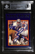 Mark Rypien Washington Redskins 1992 Fleer #2 Signed Card BECKETT Encapsulated0