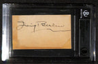 Irving Berlin Legendary Music Composer & Writer Signed CUT BECKETT Encapsulated0