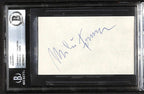 Milos Forman One Flew Over the Cuckoo's Nest Director Signed 3x5 Index Card BAS0