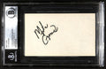 Mike Eruzione USA Olympic Legend Signed 3x5 Index Card BECKETT0