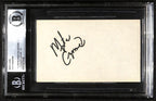 Mike Eruzione USA Olympic Legend Signed 3x5 Index Card BECKETT0