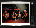 Metallica Early 90’s All 4 Signed Group 8x10 Photo Auto Grade 10 BAS0