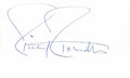 Richard Roundtree "Shaft" Signed 3x5 Index Card BECKETT (Grad Collection)0