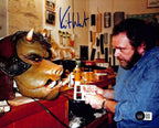 Kit West Mechanical Effects Supervisor Star Wars ROTJ Signed 8x10 Photo BECKETT0