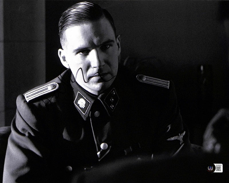 Ralph Fiennes “Amon Goeth” Schindlers List Signed 11x14 Photograph BECKETT0