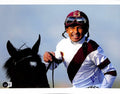 Mike Smith Legendary Jockey Signed 11x14 Photograph BECKETT 0