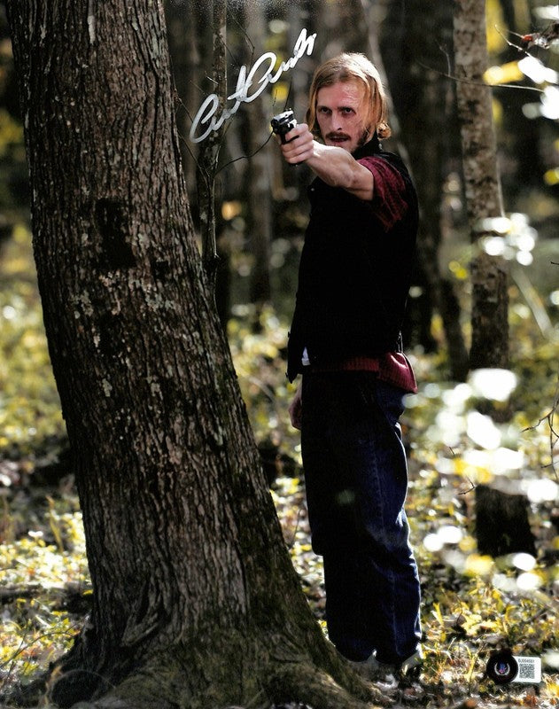 Austin Amelio "Dwight" The Walking Dead Signed 11x14 Photograph Beckett0