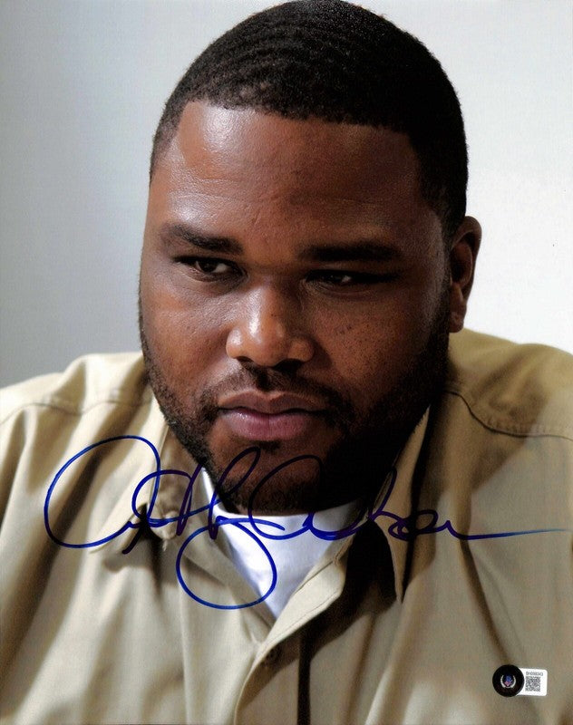 Anthony Anderson The Shield Signed 11x14 Photo BAS (Grad Collection)0