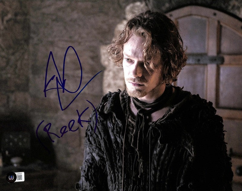 Alfie Allen "Reek" Game of Thrones Signed 11x14 Photo Beckett (Grad Collection)0