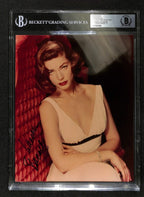 Lauren Bacall Signed 8x10 Photograph Auto Grade 10 BAS (Grad Collection)0