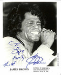James Brown Signed 8x10 Photograph BECKETT (Grad Collection)0
