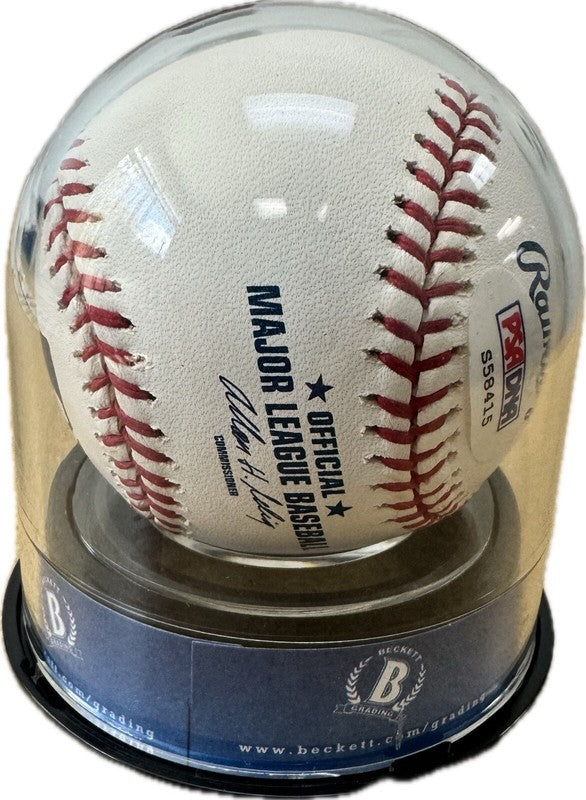 Mike Trout Rookie Era Signed Baseball BECKETT PSA Auto 10 Selig Ball1