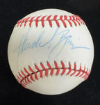 Harold Baines Vintage Single Signed AL (Brown) Baseball BECKETT Grad Collection0