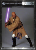 SAMUEL L. JACKSON Signed 8x10 Star Wars Mace Windu Photo BECKETT AUTO 100